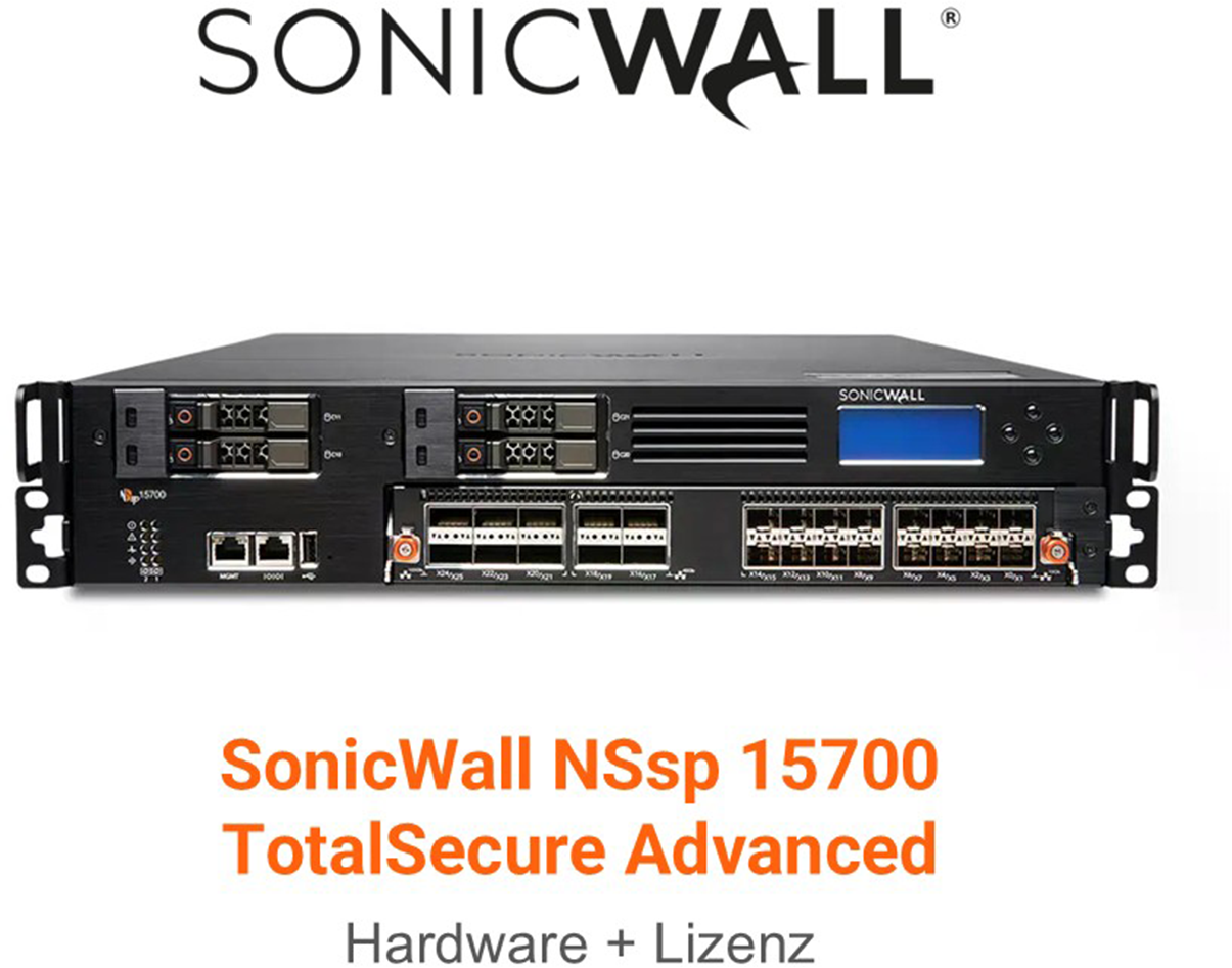 SonicWall NSSP 15700 TotalSecure Advanced Edition
