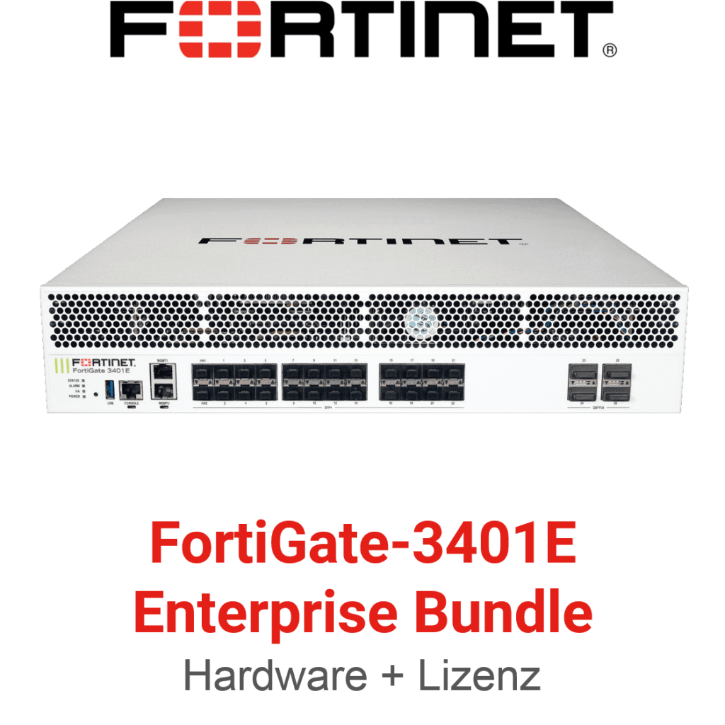 Fortinet FortiGate-3401E - Enterprise Bundle (Hardware + Lizenz) (End of Sale/Life)