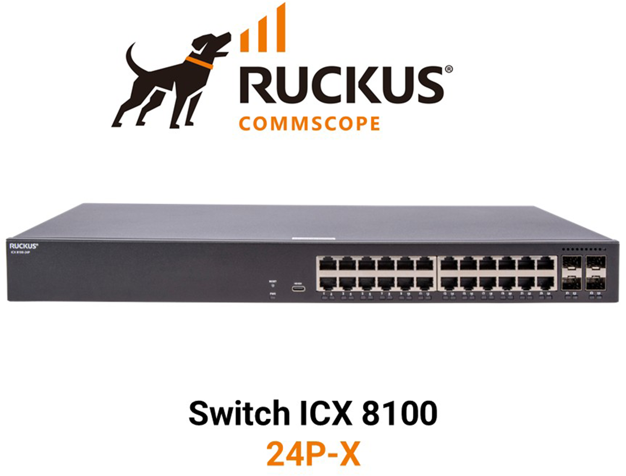 Ruckus ICX8100-24P-X Switch