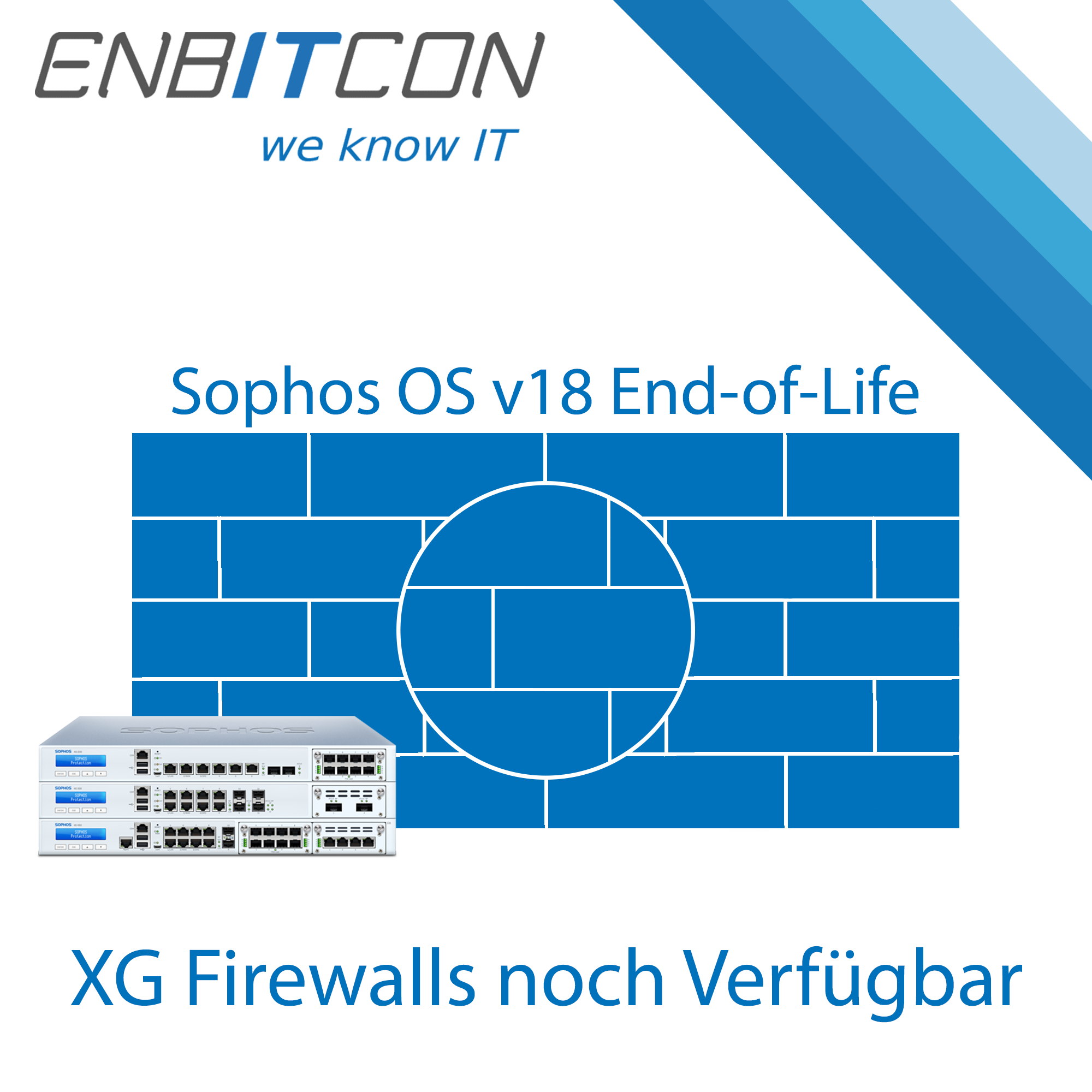 Einde levensduur Sophos Firewall OS v18, resterende XG Firewalls beschikbaar