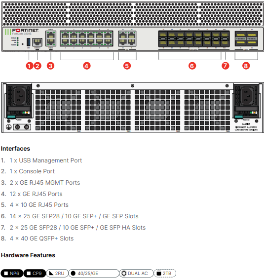 Fortinet FortiGate 3300E Firewall